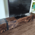 Rusztikus tv állvány