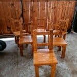 Tömörfa szék Exists design Webáruház (1)